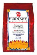 Puroast Low Acid Coffee French Roast Natural Decaf Drip Grind, 2.5-Pound Bag N9