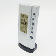 Digital table Clock Indoor Humidity Temperature Monitor Remote Sensor with Weather Station Thermometer Wireless... N5