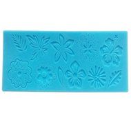 Yunko Lace Mold Silicone Flower Leaf Embossing Lace Fondant Mould Cake Decoration Mould Polymer Clay Resin Molds