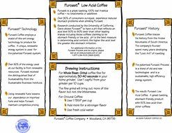 Puroast Low Acid Coffee French Roast Natural Decaf Drip Grind, 2.5-Pound Bag N11