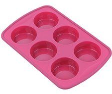 Round Cake Rims Silicone Biscuit mold Egg tart Tool N3