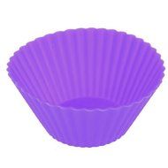 Water &amp; Wood Silicone Round Cake Muffin Chocolate Cupcake Liner Baking Cup Mold