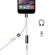 Onway Lightning Port Adapter Charge Jack 3.5 mm Audio Interface Headphone Connector Converter Cable For IOS Devices... N6