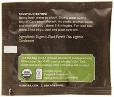 Numi Organic Tea Gunpowder Green, Full Leaf Green Tea, 100 Count non-GMO Bulk Tea Bag N37