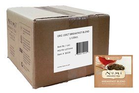 Numi Organic Tea Gunpowder Green, Full Leaf Green Tea, 100 Count non-GMO Bulk Tea Bag N40