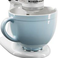 KitchenAid KSMCB5LW 5-Qt. Tilt-Head Ceramic Bowl - White Chocolate N17