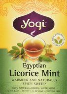 Yogi Tea Egyptian Licorice Mint Tea N7