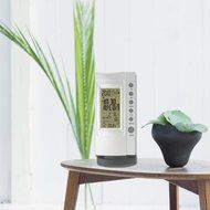 Digital table Clock Indoor Humidity Temperature Monitor Remote Sensor with Weather Station Thermometer Wireless... N9