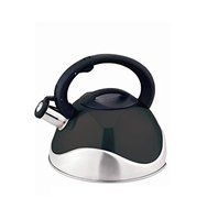 Kate Kitchen Sense 3.2 Quart Stainless Steel Whistling Tea Kettle, Pink N3