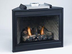 Premium 36" Direct-Vent LP Millivolt Control Fireplace