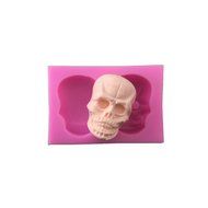 Cutoy Skull Design Silicone Cake Fondant Chocolete Jello Soap Candy Gum Paste Molds Clay Moulds DIY Decorating...