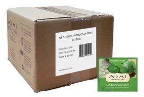 Numi Organic Tea Gunpowder Green, Full Leaf Green Tea, 100 Count non-GMO Bulk Tea Bag N49