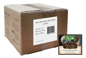 Numi Organic Tea Gunpowder Green, Full Leaf Green Tea, 100 Count non-GMO Bulk Tea Bag N52