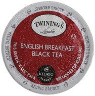 Twinings English Breakfast Tea, K-Cup Portion Pack for Keurig K-Cup Brewers, 12 Count(Packaging may vary)