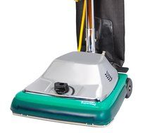 Bissell BigGreen Commercial BG101H ProBag Comfort Grip Handle Upright Vacuum with Magnet, 870W, 12&quot; Vacuum Width