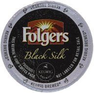 Folgers Gourmet Selections Black Silk Coffee K-Cups,Pack of 96 N5