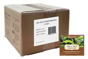Numi Organic Tea Gunpowder Green, Full Leaf Green Tea, 100 Count non-GMO Bulk Tea Bag N62