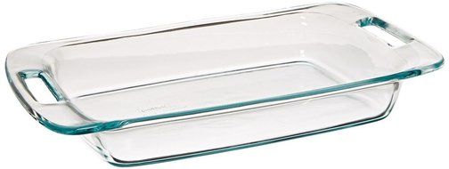 Pyrex Easy Grab Oblong Baking Dish 3-Quart New Free Shipping