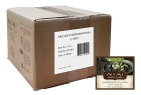 Numi Organic Tea Gunpowder Green, Full Leaf Green Tea, 100 Count non-GMO Bulk Tea Bag N69