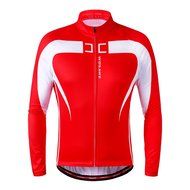 WOLFBIKE Thermal Fleece Cycling Jersey Shirt Casual Jacket Long Sleeve, Green, Size XL N5
