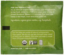 Numi Organic Tea Gunpowder Green, Full Leaf Green Tea, 100 Count non-GMO Bulk Tea Bag N71