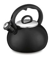 Cuisinart CTK-EOS17BK Aura Enamel-on-Steel Stovetop Teakettle, Black, Garden, Lawn, Maintenance