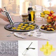 Biscuit Cookie Making Maker Press Pump Machine Decorating Gun Kitchen Tools Set