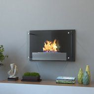 Moda Flame Epila Wall Mounted Ethanol Fireplace N7