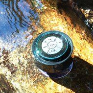 KONG KIM IPX7 100% Waterproof &amp; Dust-proof Floating Bluetooth Shower Speaker - Compatible with all Bluetooth devices... N24