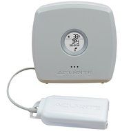 AcuRite 06064M Room Temperature &amp; Humidity Monitor with Water Leak Detector N5