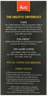 Melitta Coffee Pods, Buzzworthy, Dark Roast, 18-Count (Pack of 4) N18
