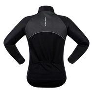WOLFBIKE Thermal Fleece Cycling Jersey Shirt Casual Jacket Long Sleeve, Green, Size XL N13