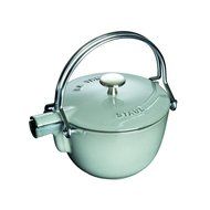 Staub 1 Quart Round Teapot, Black