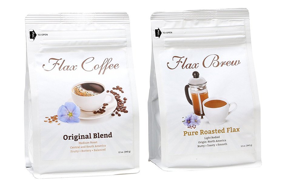 Flax Coffee -Original Blend- Weight Loss, Lower Acid Burn, More ENERGY, Improve Digestion, No Bitter taste, No... N4