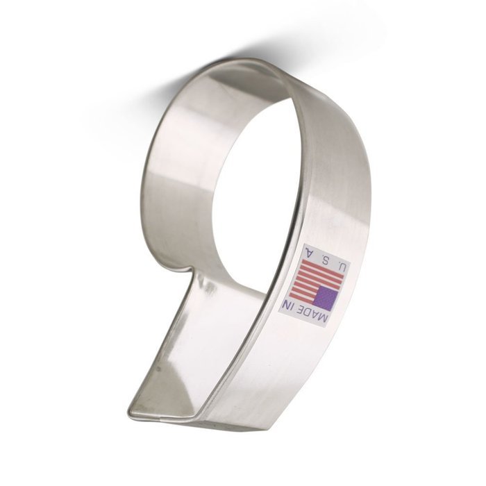 Ann Clark Number Six and Nine / #6 & #9 Cookie Cutter - 3.4 Inches - US Tin Plated Steel " N2