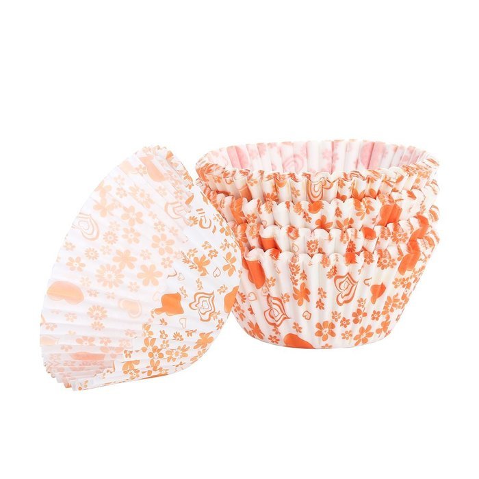 Crystallove 600pcs Random Colorful Paper Cupcake Liners Muffin Cups Baking Wrappers (Top Size2.5"x600pcs) N20