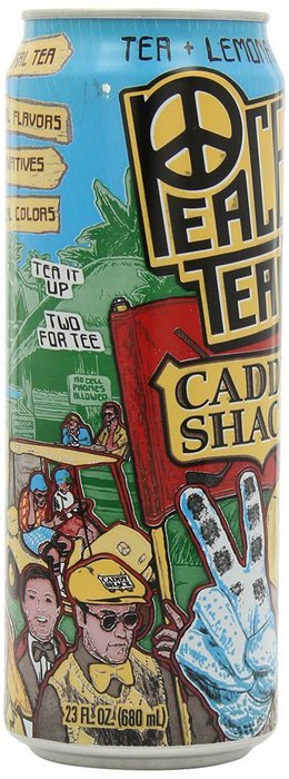Peace Tea, Caddy Shack Tea + Lemonade, 23 Ounce (Pack of 12) N7