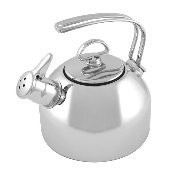 Chantal Stainless Steel Classic Teakettle, 1.8 Quart N12
