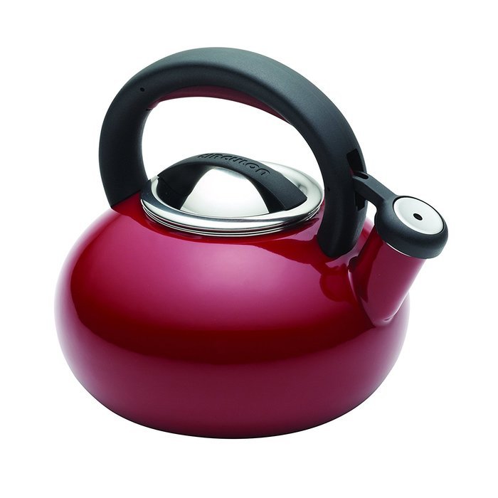 Circulon Teakettles Sunrise Whistling Teakettle, 1 1/2-Quart, Navy Blue N12