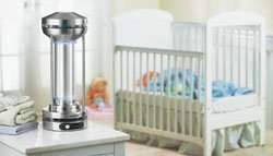 Room Air Purifier UV-C Room Air Sanitizer (Silver) N2