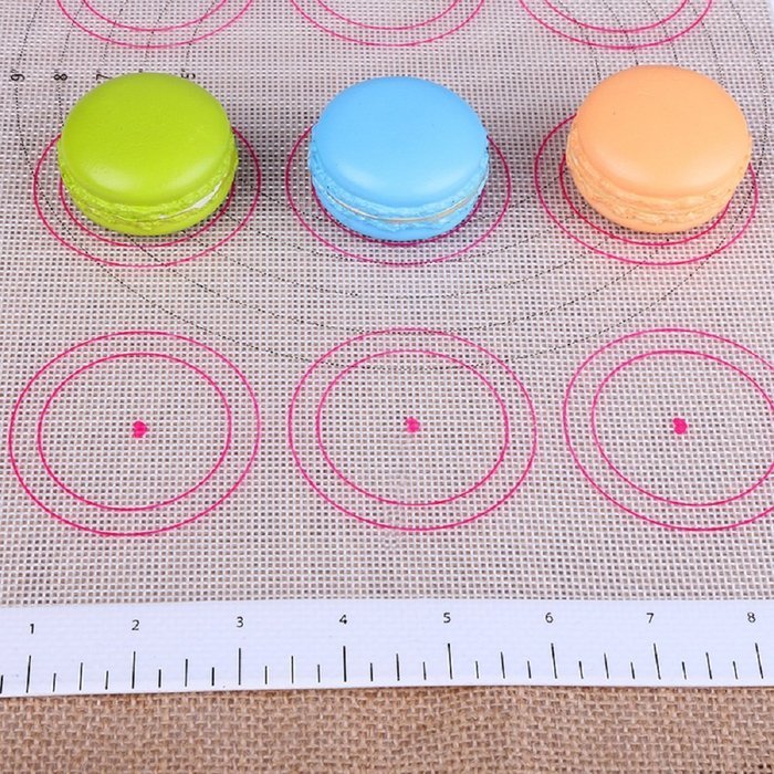 Delidge Professional Non-stick Silicone Baking Mat Quarter Sheet, White N6