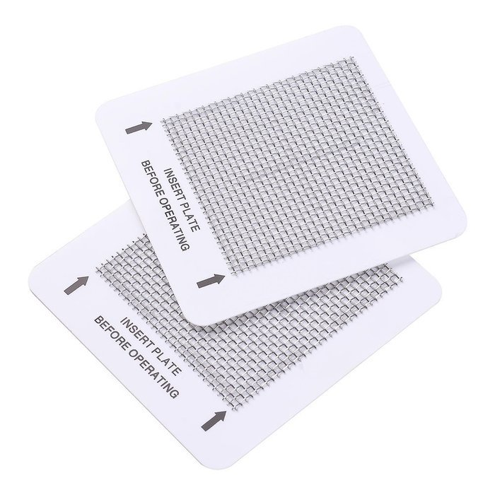 Yescom Set of 2 Ceramic Ozone Plates for Popular Home Air Purifiers 4.5" x 4.5" Air Fresh Replacement Parts N3