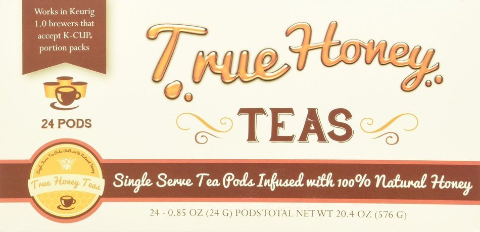 Decaf Honey Infused Green Single Serve Tea for Keurig K-Cup Brewers (Box of 24) N5