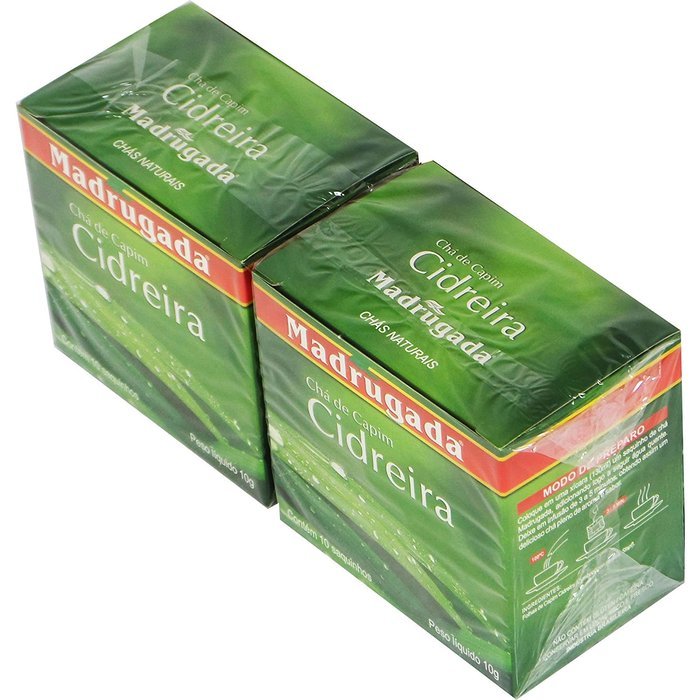 Passion Fruit Tea 10 tea bags - Ch&aacute; de Maracuj&aacute; 10 sach&ecirc;s - Madrugada - 0.5oz (15g) GLUTEN FREE - (PACK OF 04) N14