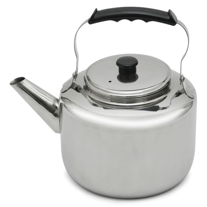 Lindy's 47444 Stainless Steel Water Kettle, 7-Quart, Silver