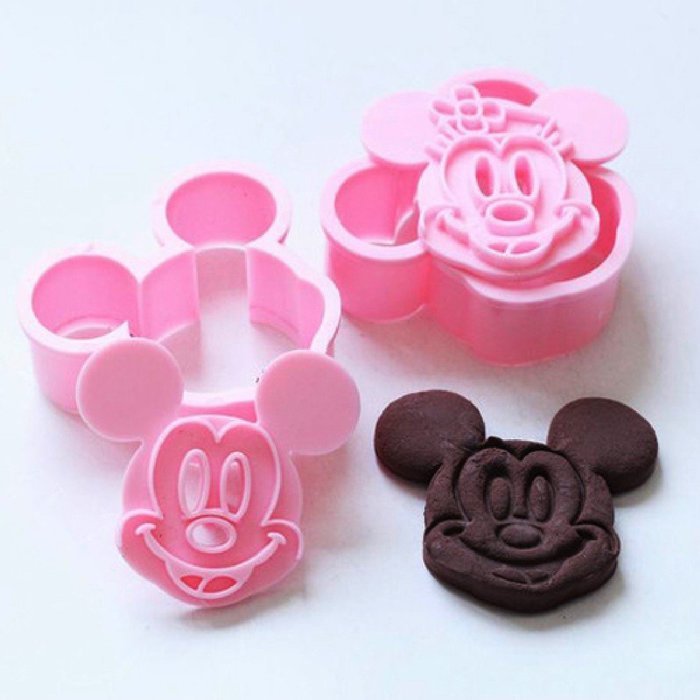 DUFUSTORE Fondant Cake Cookie Cutter Mold Mould Cartoon Fun Mickey