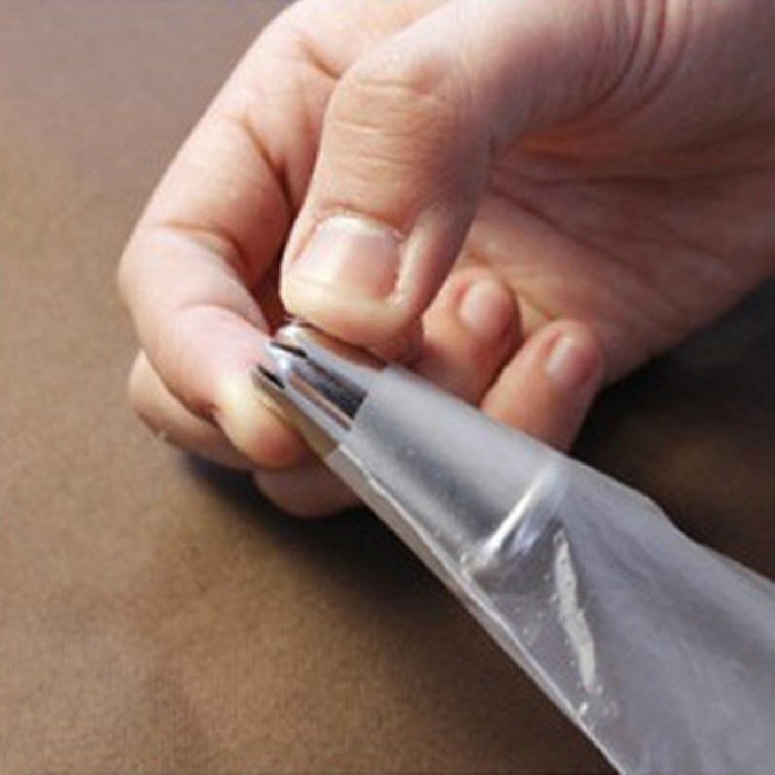 DUFUSTORE 100pcs x Disposable Pastry Bag Icing Piping Cake Pastry Cupcake Decorating Bags N12