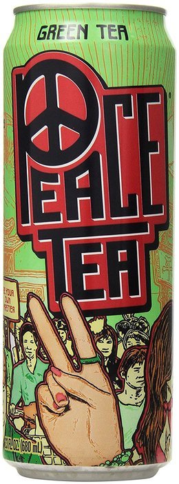 Peace Tea, Caddy Shack Tea + Lemonade, 23 Ounce (Pack of 12) N23