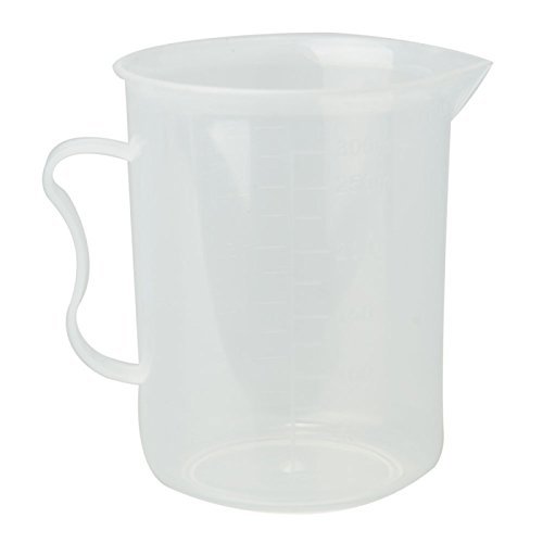 Great Value 250ml High-class Plastic Petiolate Dial Counting Cup for DIY Baking Transparent N3