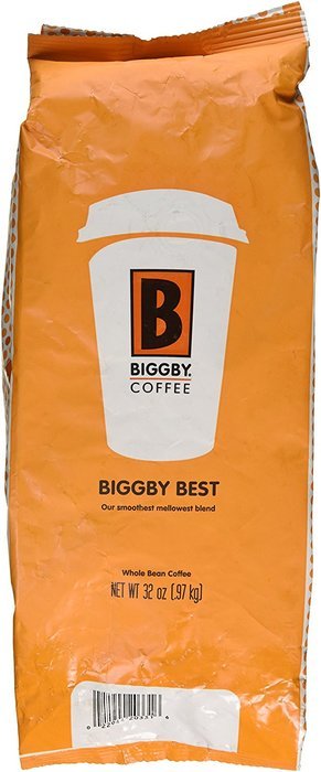 Biggby's Biggby Best 32 Oz Bag, Whole Bean, Smooth Mellow Blend